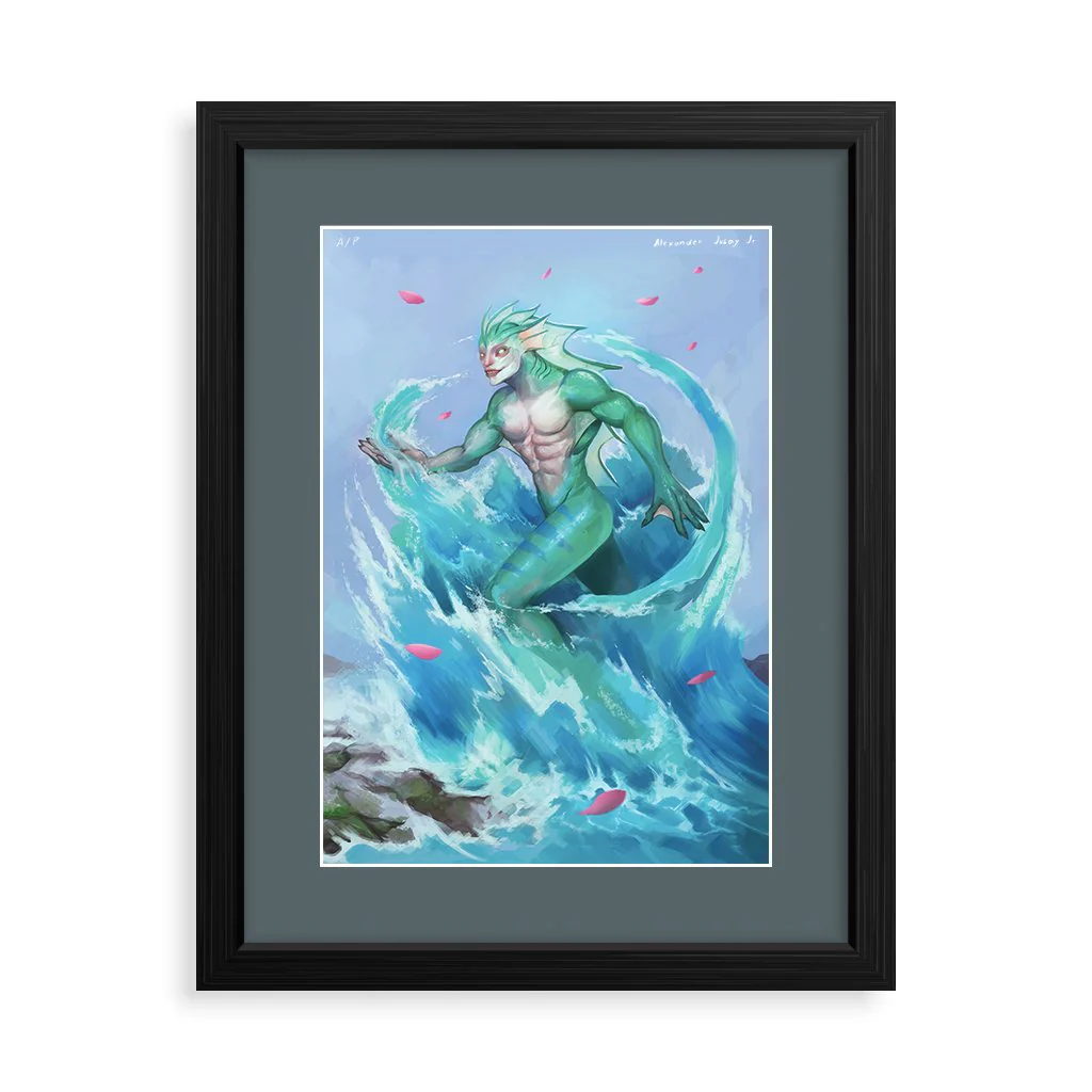Siyokoy Art Print - Image 3